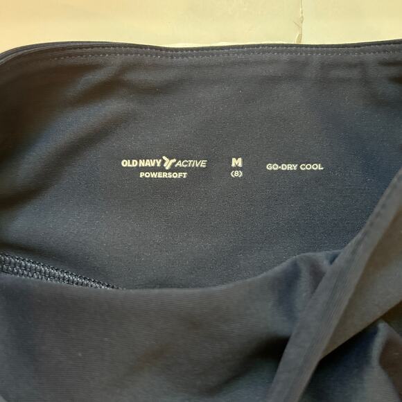 Old Navy Active Powersoft Skort with Attached Shorts - Girls' Size 8 - Navy Blue - Picture 4 of 5